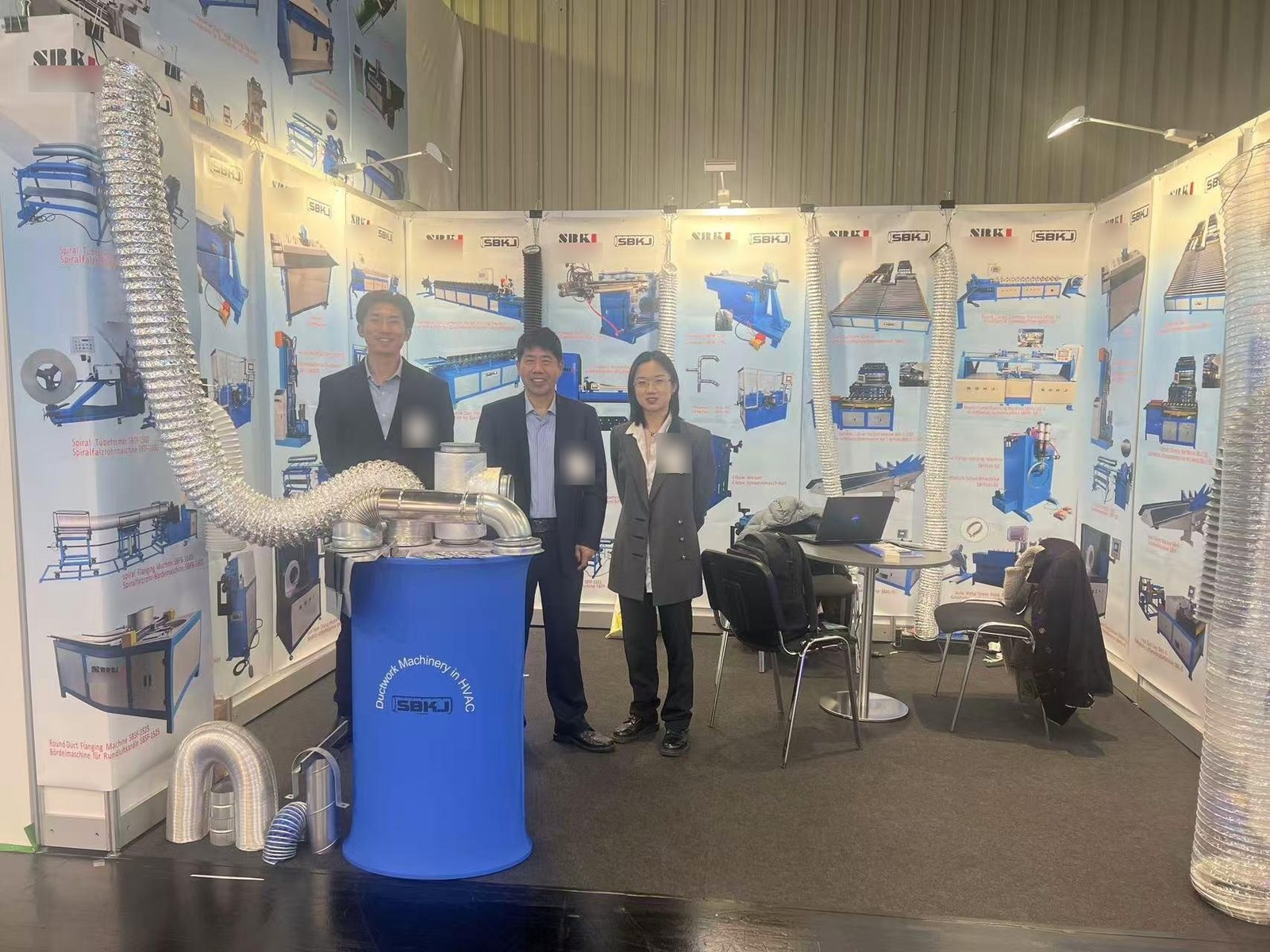 The Taokron team on Stand 7-345, Hall 7, at Chillventa 2026 in Nuremberg