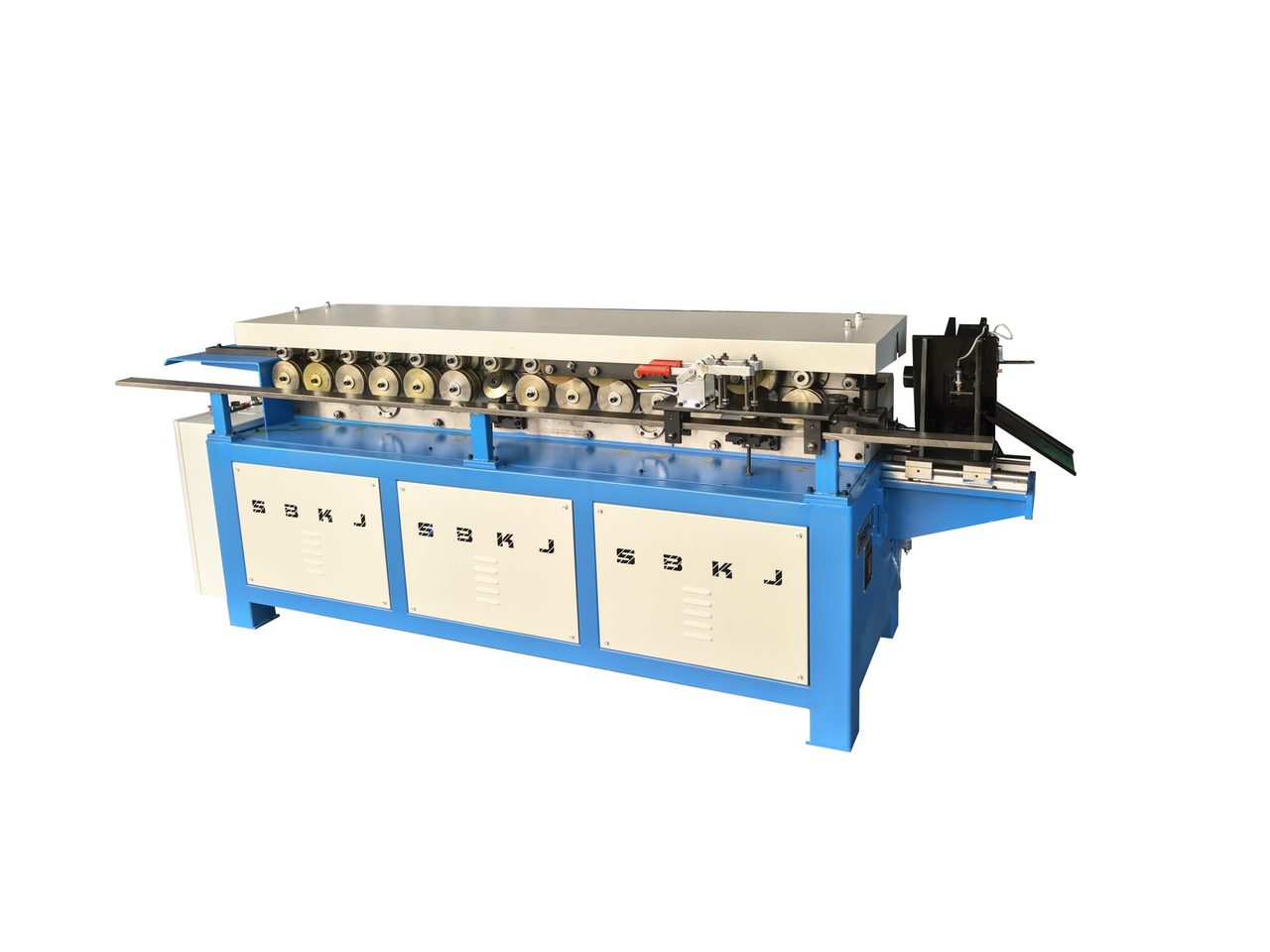 Transverse Duct Flange Cleat Cutting Machine — Taokron HVAC ductwork machinery